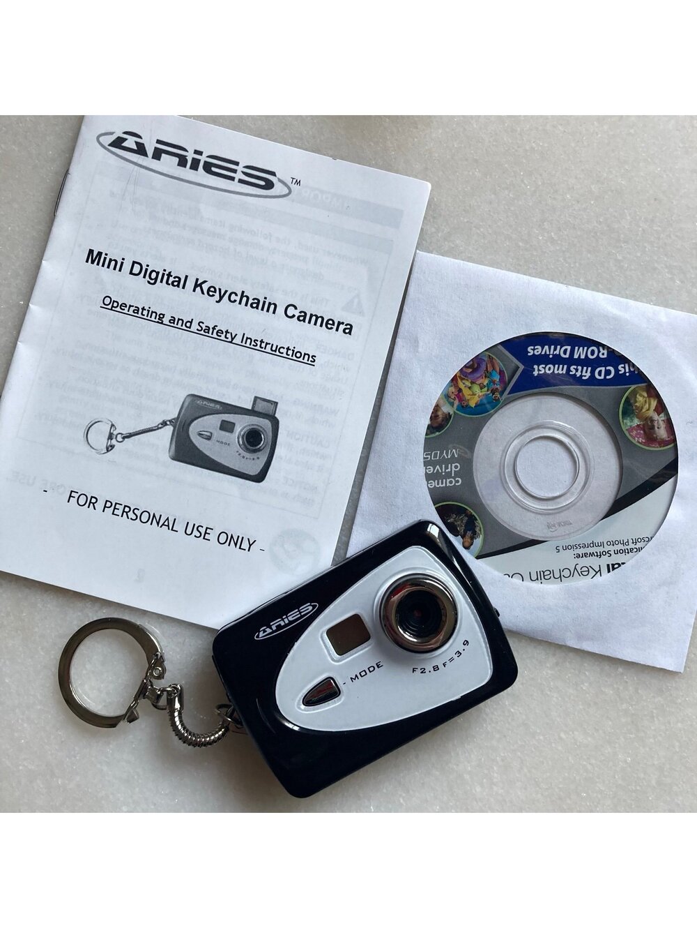 Aries Mini Keychain Lofi Toy Digital Camera Tested